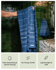 Classic XL Bath Bundle 2 Pack - Navy