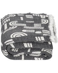 Retro Arches PARTY BLANKET⢠Black