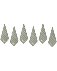 Classic Bath Washcloth Bundle- 6 Pack - Hedge Green