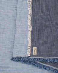 Senna Melange PARTY BLANKET⢠Indigo - Queen
