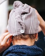 Classic Hair Towel - Grey