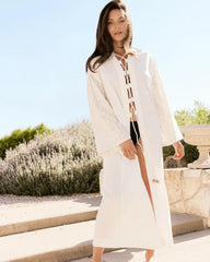 Fiji Lace Up Duster