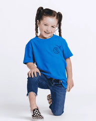 SC Dolphin Kids Tee - Sapphire Blue