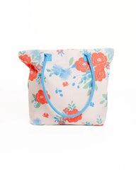 Floral Beach Tote