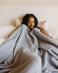 Lara Light Grey - PARTY BLANKETâ¢ - King
