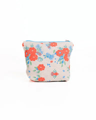 Flower Bunch Zipper Pouch