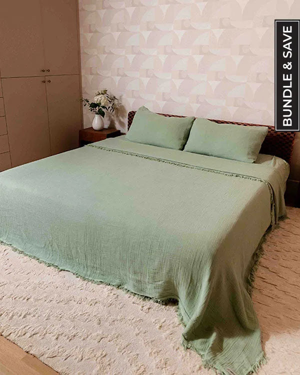 Sage Bedding Set - King