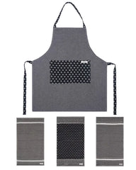Cassia Bundle - 1 Towels Set, 1 Apron
