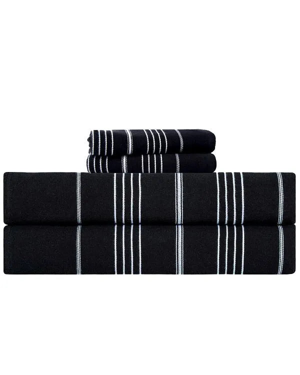 Classic Fringeless XL Bath Bundle - Black