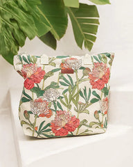 Floral Beach Tote