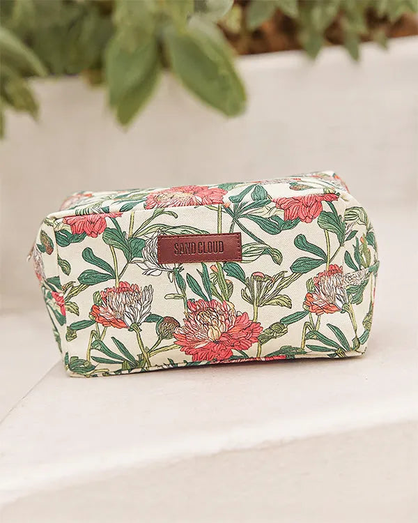 Floral Toiletry Pouch