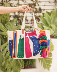 Hermosa Chenille Tote