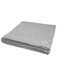 Waffle Shower Curtain - Grey