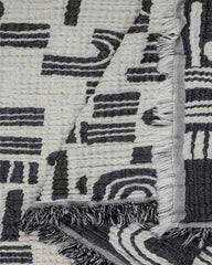 Retro Arches PARTY BLANKETâ¢ Black
