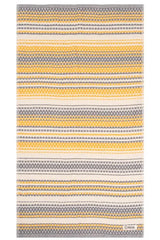 Saffron Stripe Bundle - 1 Towels Set, 1 Apron