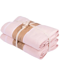 Classic Fringeless XL Bath Bundle - Calcite Pink
