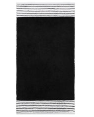 Micro Stripe Bath Bundle - 2 Pack - Black