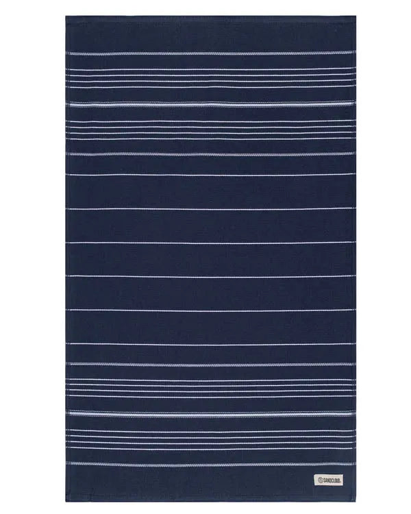 Classic Fringeless Hand Bath Bundle 2 Pack - Navy