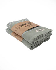 Classic Fringeless Hand Bath Bundle 2 Pack - Sage