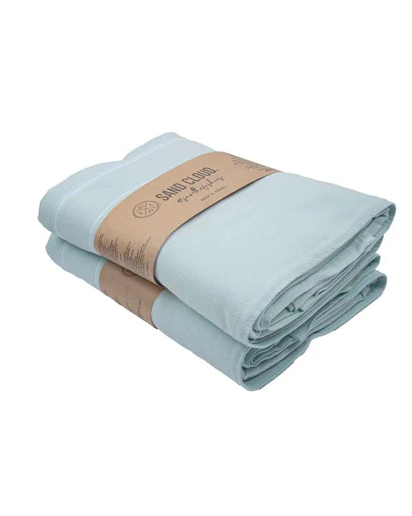 Classic Fringeless XL Bath Bundle 2 Pack - Seaglass