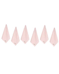 Terra Bath Washcloth Bundle 6 Pack - Calcite Pink