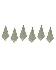 Terra Bath Washcloth Bundle 6 Pack -  Hedge Green