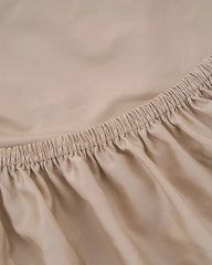 Signature Percale Solid Sheet Set Beige
