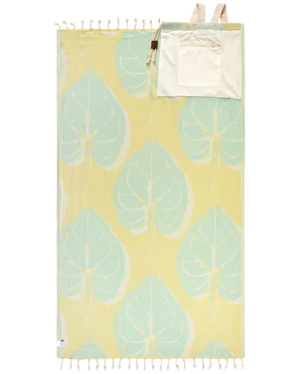 Monstera Towel Bag