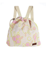 Ice Cream Towel Bag  - Natural